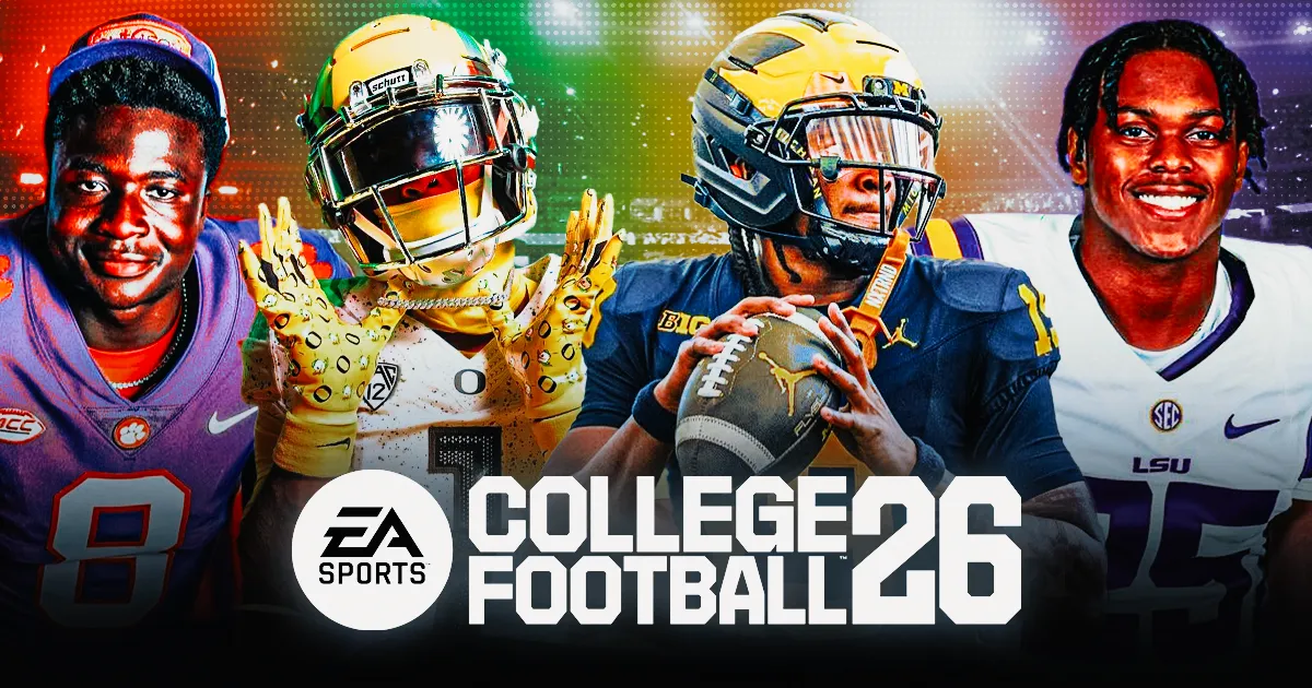 Peringkat 50 besar mahasiswa baru di video game EA Sports College Football 26