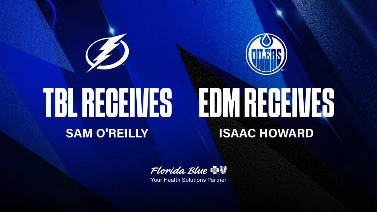 Lightning Rekrut Penyerang Sam O’Reilly dari Edmonton Oilers
